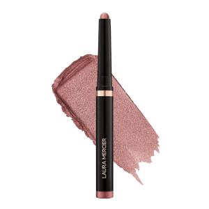 Laura Mercier Caviar Stick Cream Eyeshadow: Shimmer and Matte Finishes, 24HR Wear, Long Lasting, Rich Color, Easily Blendable and Buildable, Waterproof, Hyaluronic Acid Infused(Shimmer Strike a Rose – Roseglow shimmering terracotta)