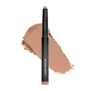 Laura Mercier Caviar Stick Cream Eyeshadow: Shimmer and Matte Finishes, 24HR Wear, Long Lasting, Rich Color, Easily Blendable and Buildable, Waterproof, Hyaluronic Acid Infused(Matte Caramel – Neutral Light Brown)