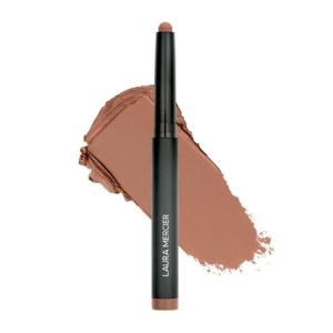 Laura Mercier Caviar Stick Cream Eyeshadow: Shimmer and Matte Finishes, 24HR Wear, Long Lasting, Rich Color, Easily Blendable and Buildable, Waterproof, Hyaluronic Acid Infused(Matte Sepia – Warm Medium Brown)