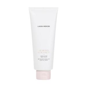 Laura Mercier Exfoliating Body Wash, Strawberry Seed and Sugar Scrub-Infused Exfoliator, Removes Impurities, Helps to Improve Uneven Skin Tone, Elasticity and Circulation(Almond Coconut)