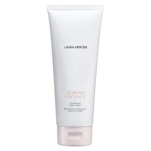 Laura Mercier Hydrating Body Wash, Foaming Daily Body Cleanser, Up to 10HR Hydration, Softens and Smooths Skin, Non-Drying Formula, Creamy Gel Texture(Almond Coconut)