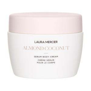 Laura Mercier Serum Body Cream, Moisturizing Serum-Infused, 48HR Hydration, Improves Skin Barrier, Soothes Dry Skin, Shea Butter and Squalane Intensely Nourishes, Bath & Body Set, Holiday Gift Set(Almond Coconut)