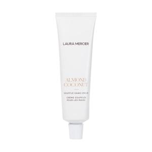 Laura Mercier Soufflé Hand Cream, 24HR Hydration, Nourishes and Repairs, Instantly Moisturizes and Improves Skin Texture, Infused with Shea, Mango, and Cocoa Butters, Holiday Gift(Almond Coconut)