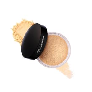 Laura Mercier Translucent Loose Setting Powder, 24HR Shine Control, Infused with Vitamins C + E, Soft Matte Finish, Normal to Oily Skin, 4 Shades for Virtually All Skin Tones, Holiday Gift Set(Translucent Honey)