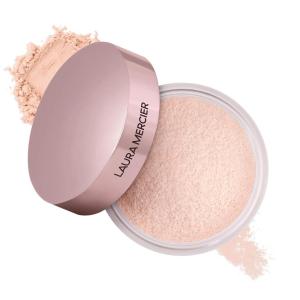 Laura Mercier Translucent Loose Setting Powder, 24HR Shine Control, Infused with Vitamins C + E, Soft Matte Finish, Normal to Oily Skin, 4 Shades for Virtually All Skin Tones, Holiday Gift Set(Tone-Up Rose)