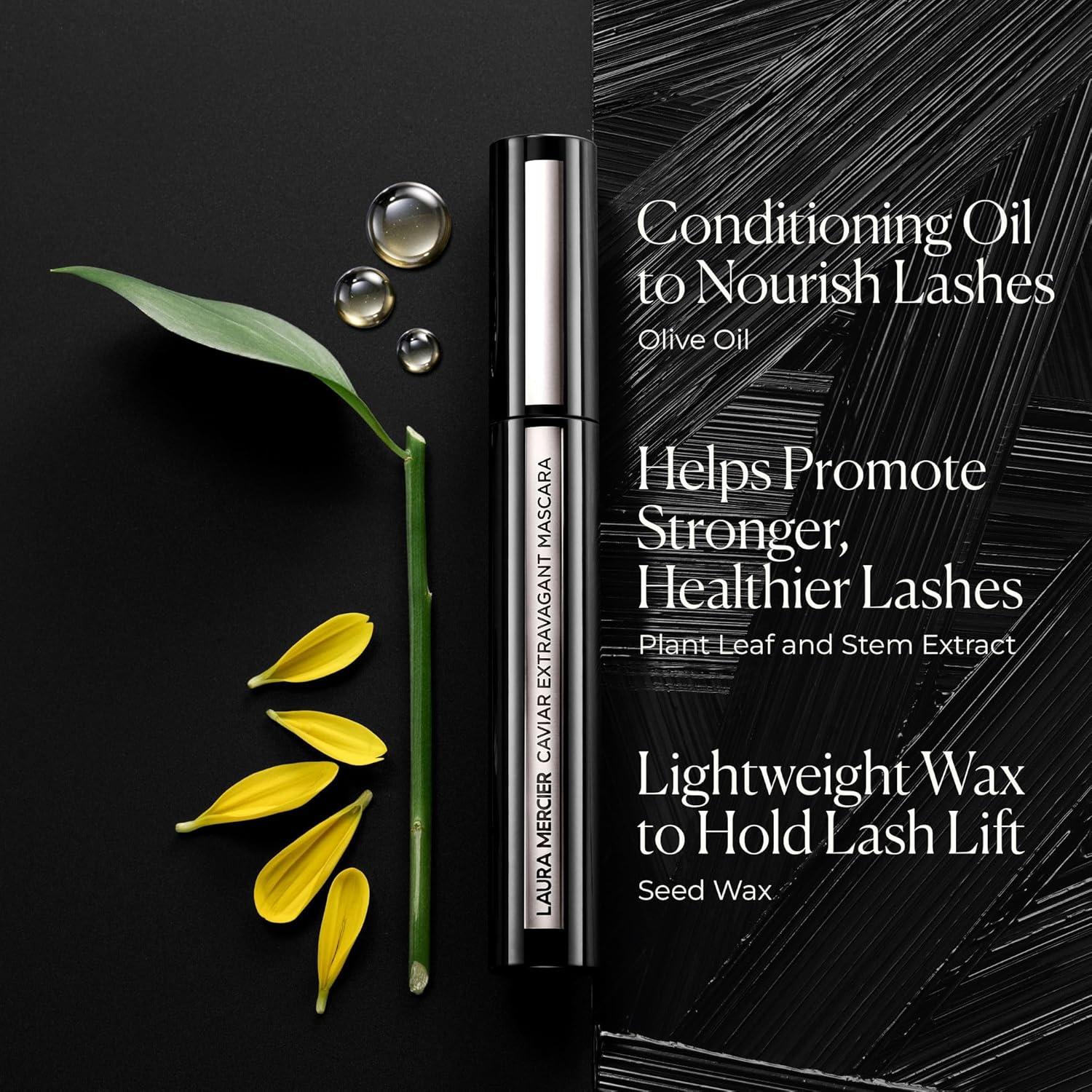 imageLaura Mercier Caviar Stick Cream Eyeshadow Matte Finish 24HR Wear Long Lasting Rich Color Easily Blendable and Buildable Waterproof Au Natural  Caviar Extravagant Mascara Bundle