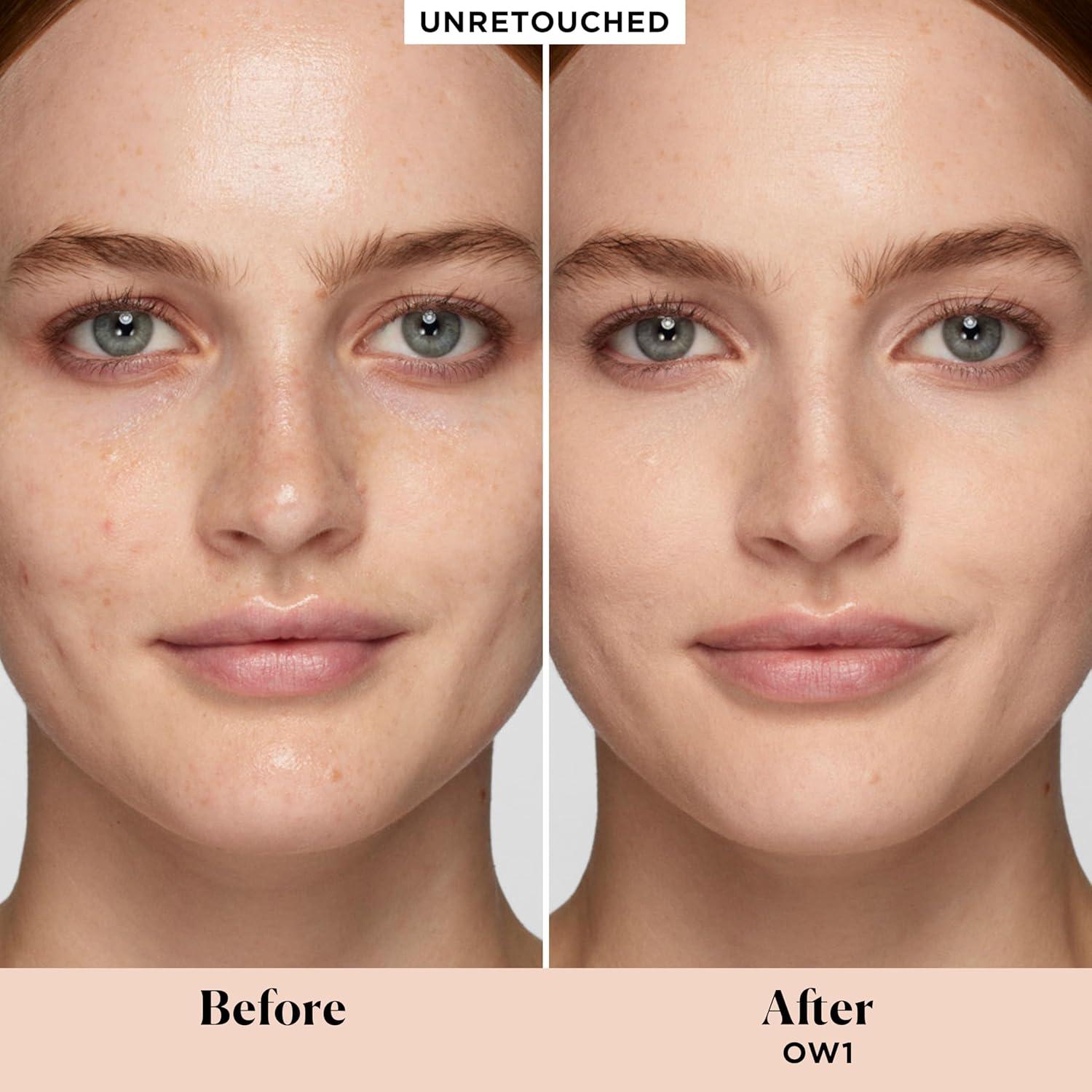 imageLaura Mercier Real Flawless Waterproof Liquid Foundation 12 HR FadeProof Wear Hydrating 0W1 Satin  Real Flawless Weightless Perfecting Serum Concealer 16HR CreaseProof Wear 0W1 Bundle