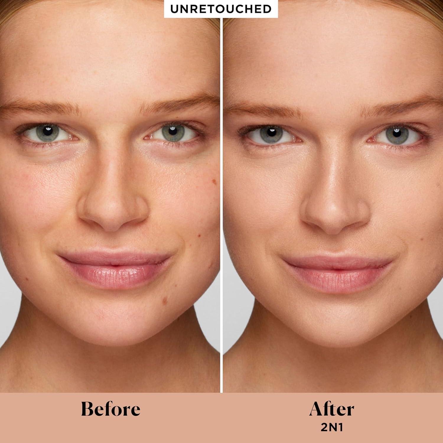 imageLaura Mercier Real Flawless Waterproof Liquid Foundation 12 HR FadeProof Wear Hydrating 2N1 Cashew  Real Flawless Weightless Perfecting Serum Concealer 16HR CreaseProof Wear 2N1 Bundle