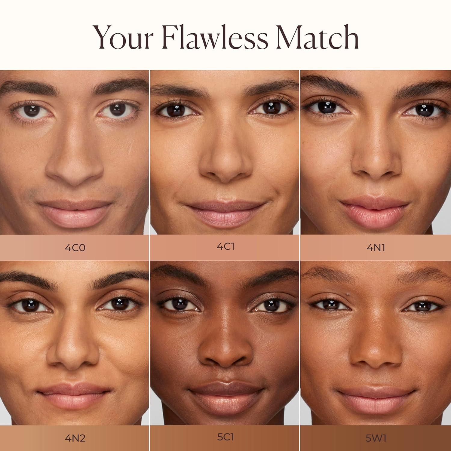 imageLaura Mercier Real Flawless Waterproof Liquid Foundation 12 HR FadeProof Wear Hydrating 5W1 Sienna  Real Flawless Weightless Perfecting Serum Concealer 16HR CreaseProof Wear 5W1 Bundle