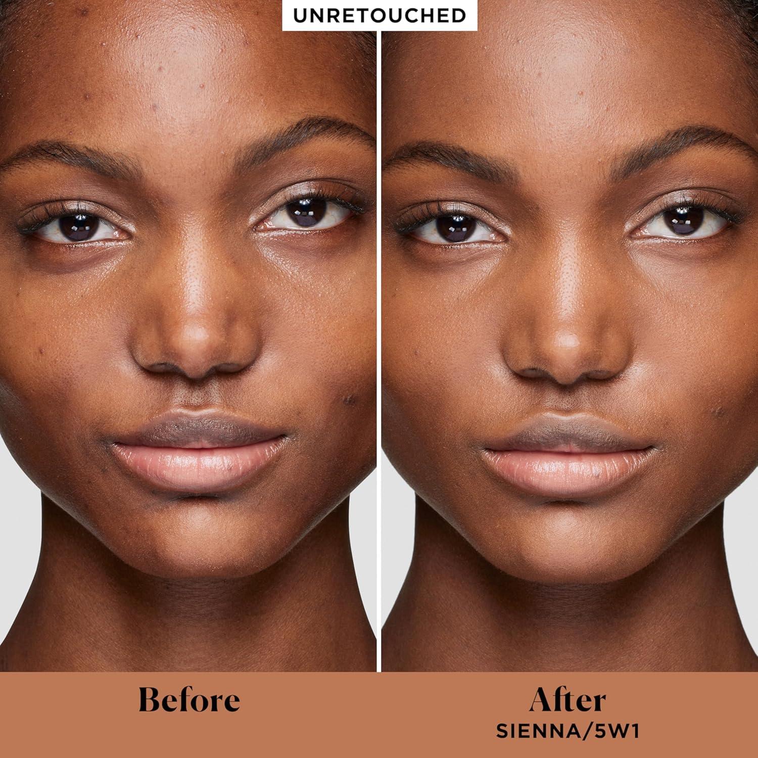 imageLaura Mercier Real Flawless Waterproof Liquid Foundation 12 HR FadeProof Wear Hydrating 5W1 Sienna  Real Flawless Weightless Perfecting Serum Concealer 16HR CreaseProof Wear 5W1 Bundle