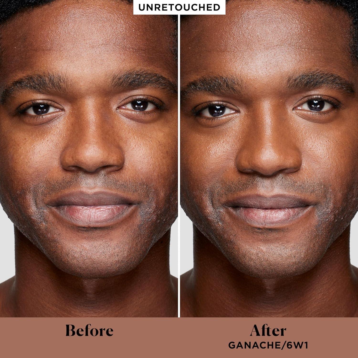 imageLaura Mercier Real Flawless Weightless Perfecting Waterproof Liquid Foundation MediumBuildable Coverage 12 HR FadeProof Wear Hydrating NonComedogenic 6W1 Ganache  Foundation Brush Bundle