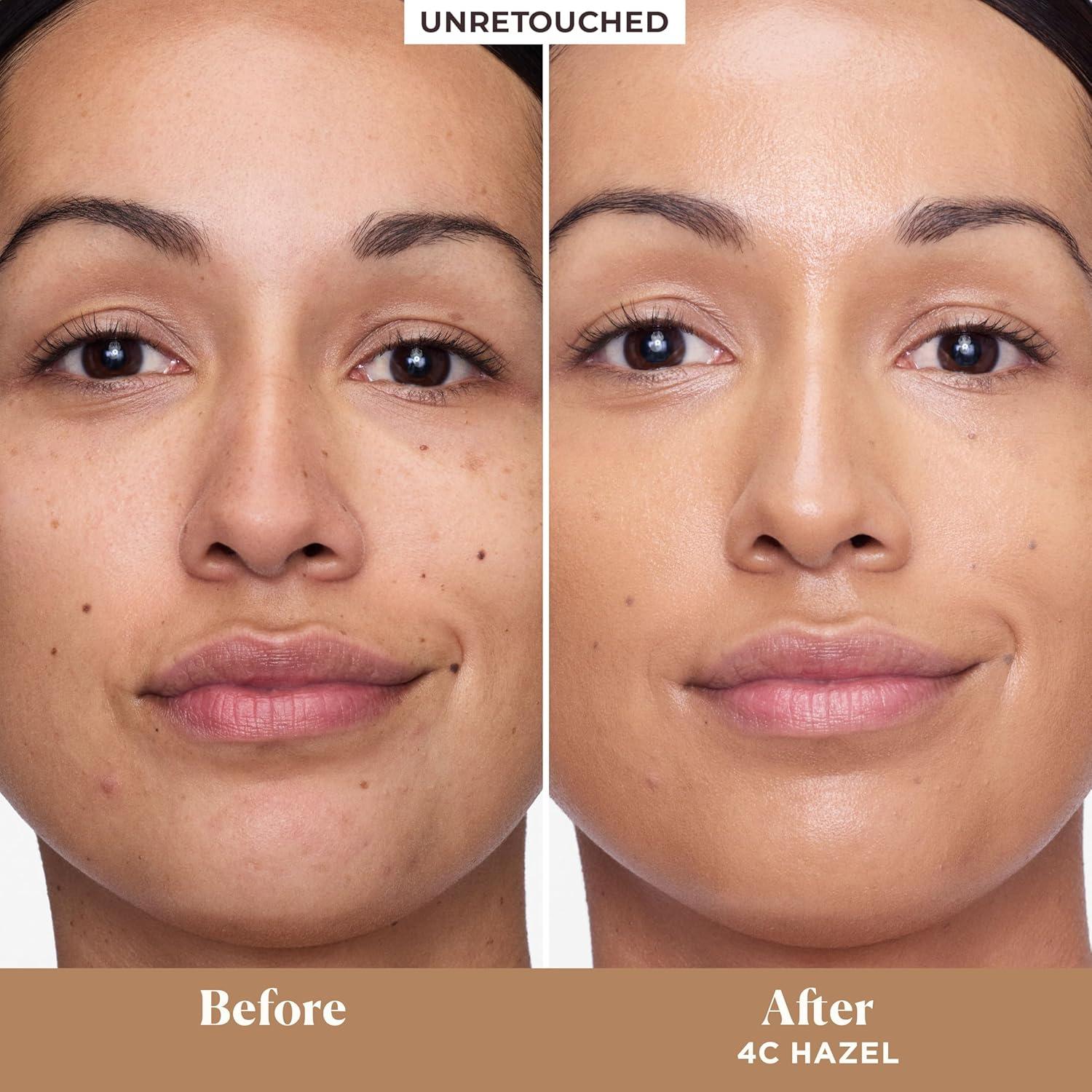 imageLaura Mercier Tinted Moisturizer Natural Dewy with SPF 30 24HR Hydration Long Lasting Sheer to Light Buildable Coverage Dewy Finish Improve Skin Tone and Texture Skin Tint4C Hazel Medium with cool undertones