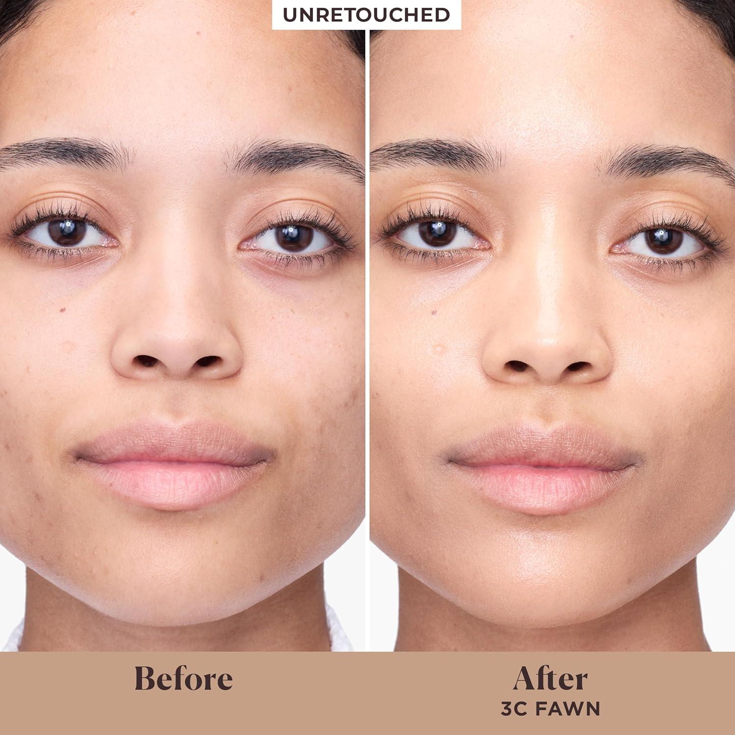 imageLaura Mercier Tinted Moisturizer Natural Dewy with SPF 30 24HR Hydration Long Lasting Sheer to Light Buildable Coverage Dewy Finish Improve Skin Tone and Texture Skin Tint3C Fawn Light Medium with cool undertones