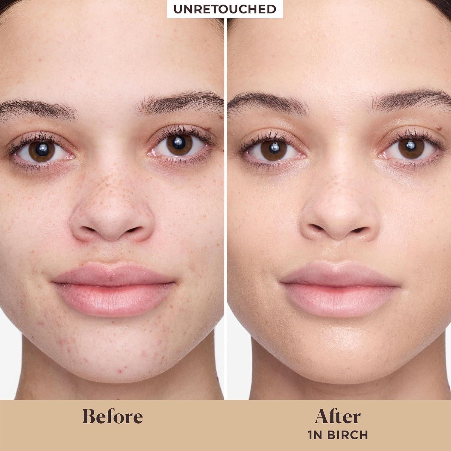 imageLaura Mercier Tinted Moisturizer Natural Dewy with SPF 30 24HR Hydration Long Lasting Sheer to Light Buildable Coverage Dewy Finish Improve Skin Tone and Texture Skin Tint1N Birch Fair with neutral undertones