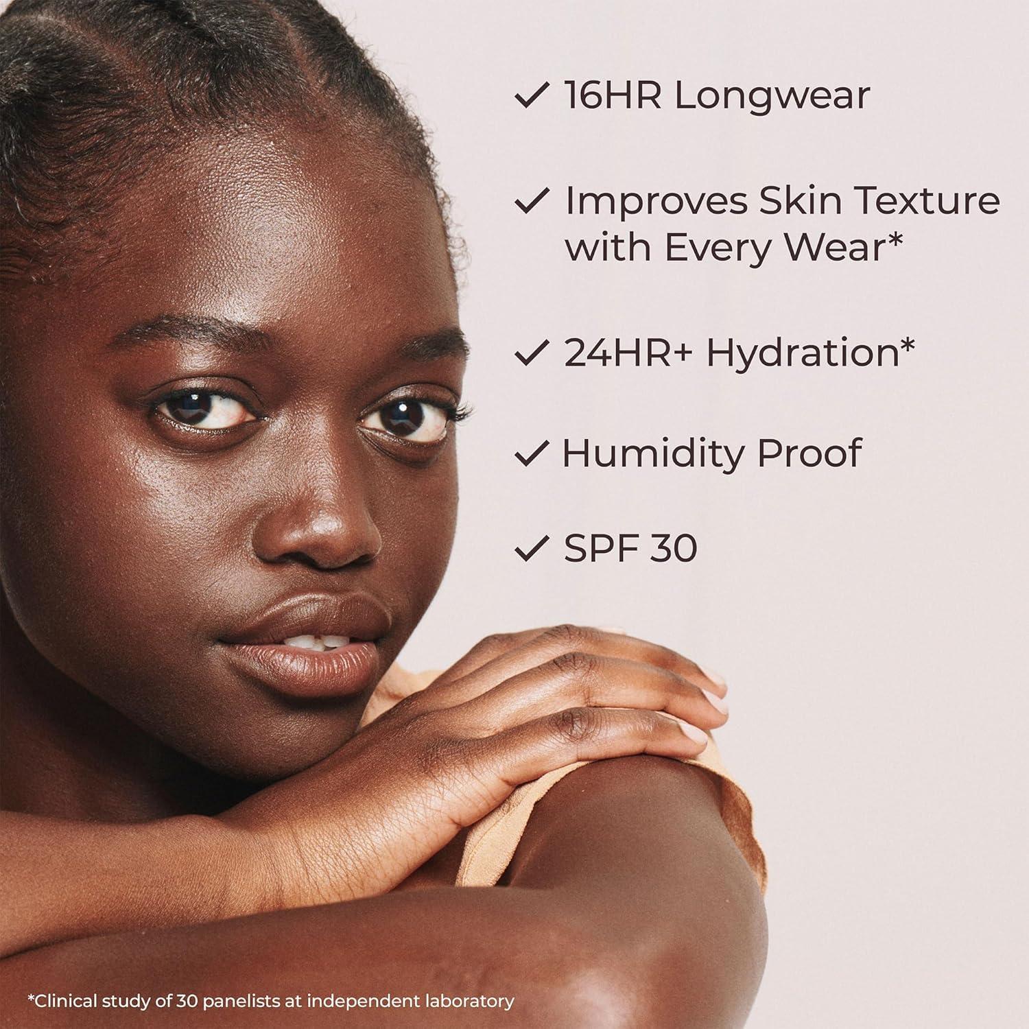 imageLaura Mercier Tinted Moisturizer Natural Dewy with SPF 30 24HR Hydration Long Lasting Sheer to Light Buildable Coverage Dewy Finish Improve Skin Tone and Texture Skin Tint3N Sand Light Medium with neutral undertones