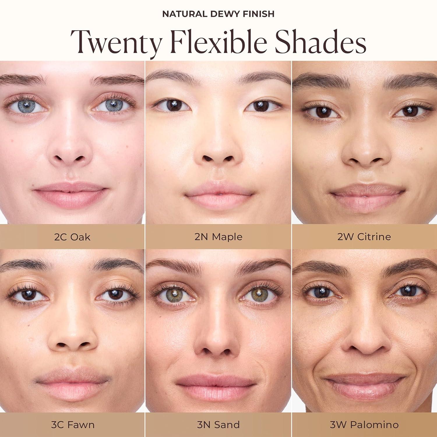 imageLaura Mercier Tinted Moisturizer Natural Dewy with SPF 30 24HR Hydration Long Lasting Sheer to Light Buildable Coverage Dewy Finish Improve Skin Tone and Texture Skin Tint3N Sand Light Medium with neutral undertones