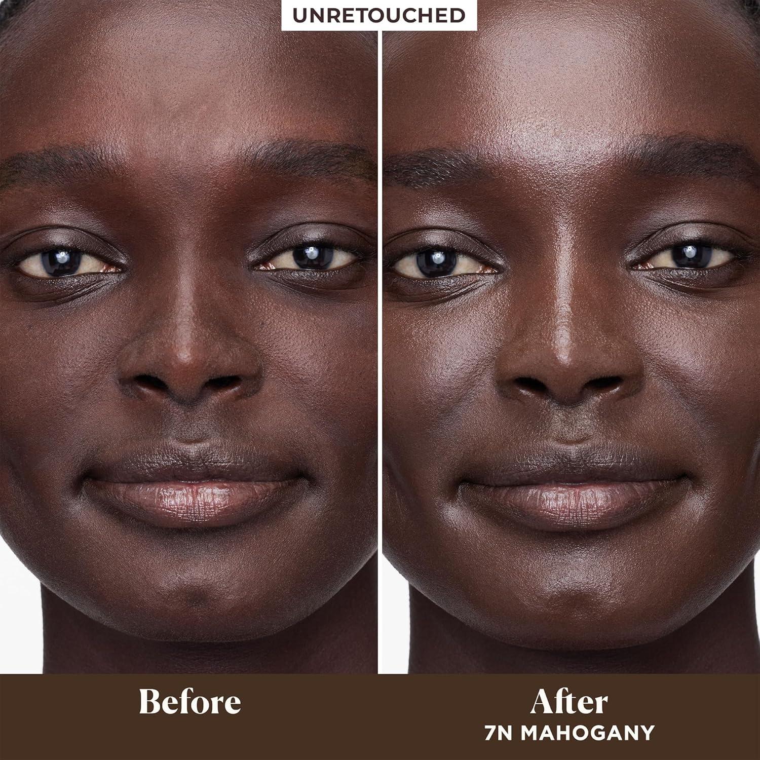 imageLaura Mercier Tinted Moisturizer Natural Dewy with SPF 30 24HR Hydration Long Lasting Sheer to Light Buildable Coverage Dewy Finish Improve Skin Tone and Texture Skin Tint7N Mahogany Rich Deep with neutral undertones