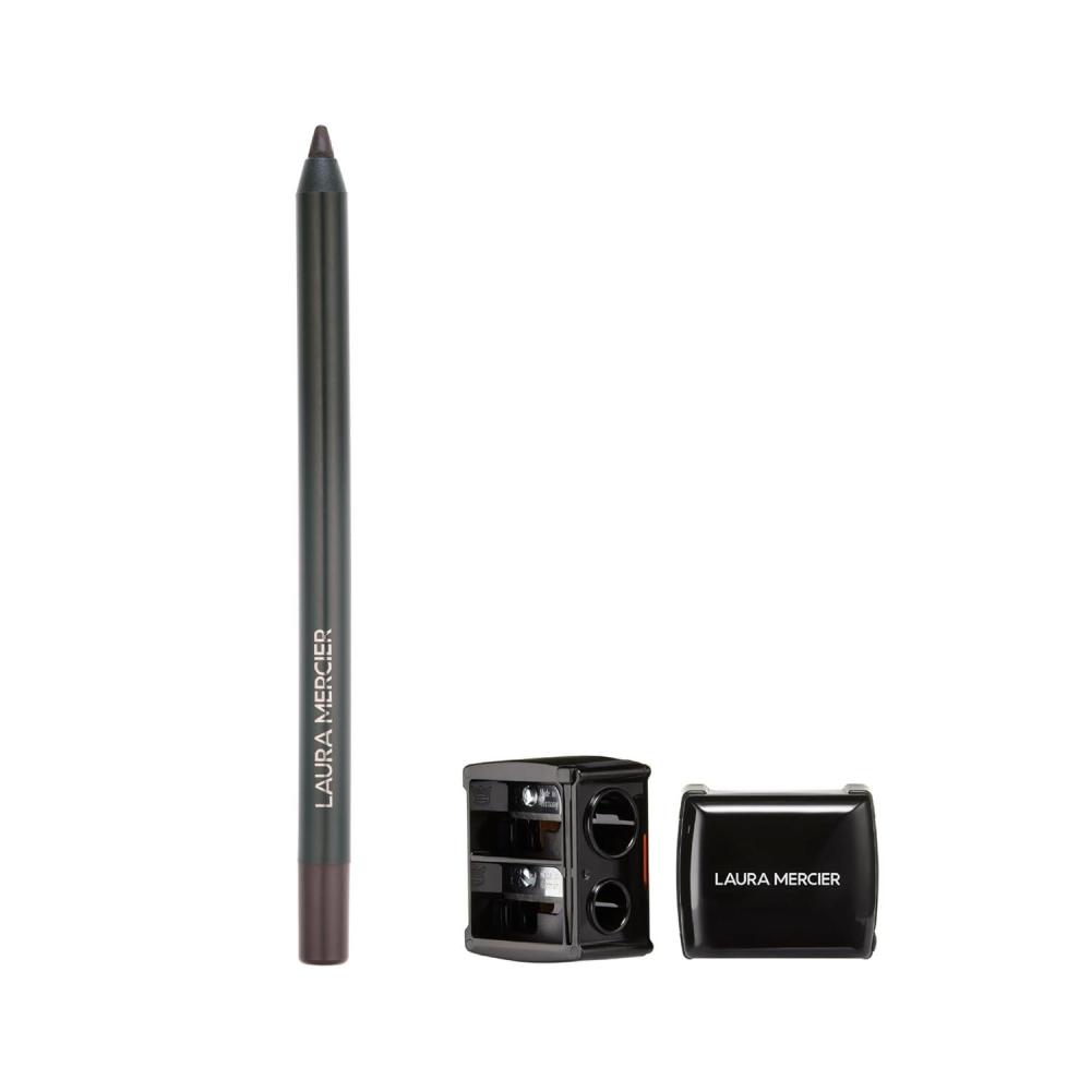 imageLaura Mercier Caviar Tightline Eyeliner and Pencil Sharpener Bundle Long Lasting Color Creaseproof Waterproof Shade Espresso Brown Includes Cleaning Pick