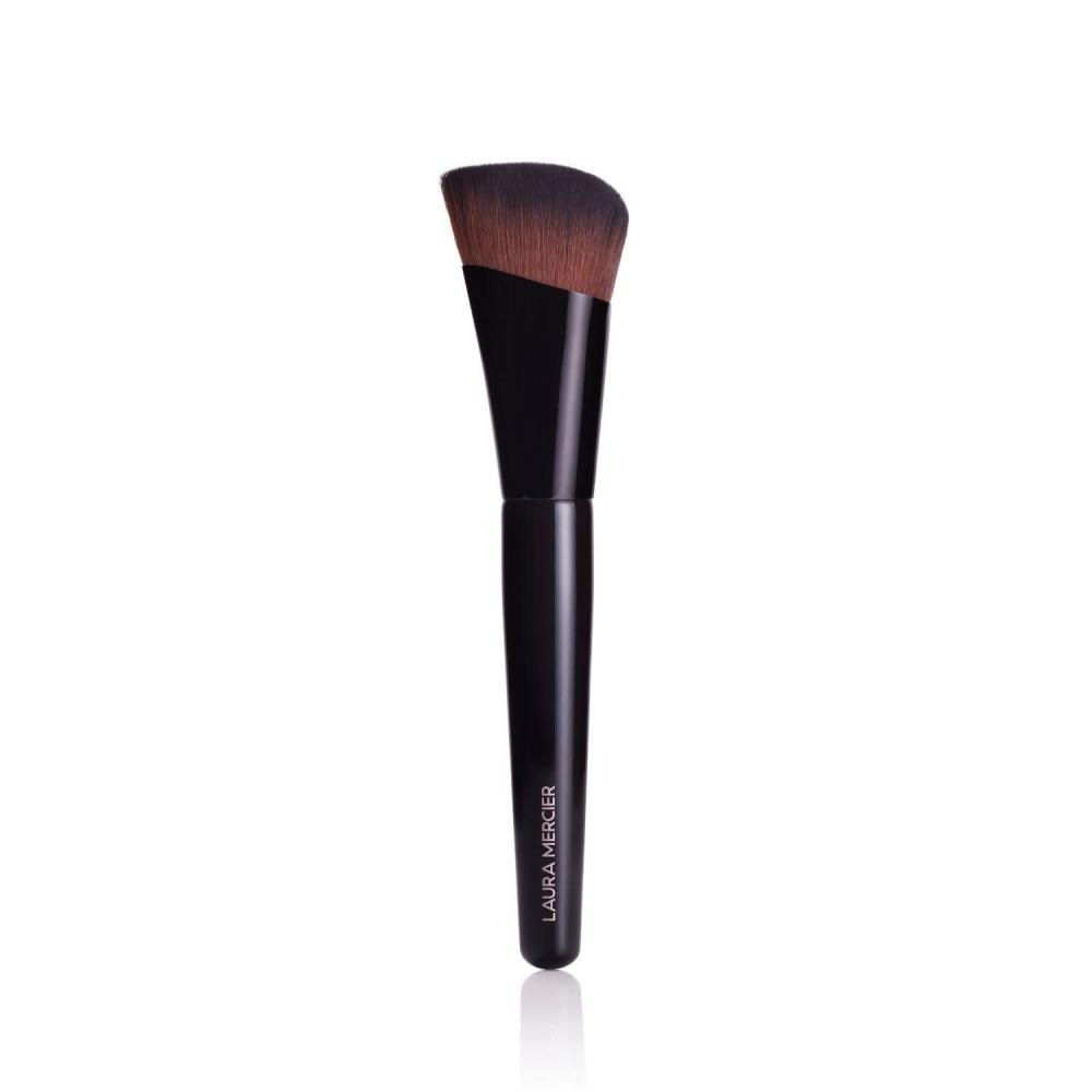 imageLaura Mercier Foundation and Finishing Powder Face Brushes Use to Apply Color and Contour Designed for Expert Even and Smooth ApplicationReal Flawless Foundation Brush