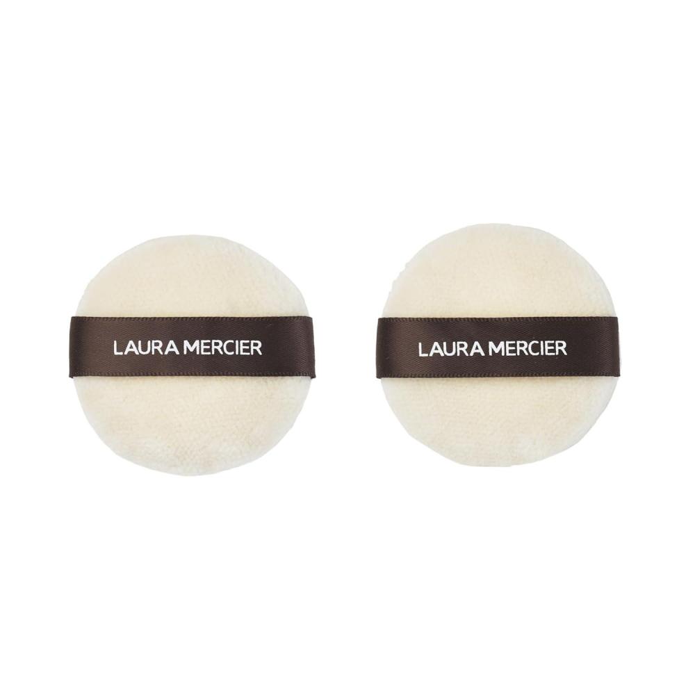imageLaura Mercier Velour Puff Perfect for Translucent Loose Setting Powder Use to Set Makeup Designed for Expert Application 100 CottonMedium Size Pack of 2