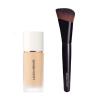 imageLaura Mercier Real Flawless Weightless Perfecting Waterproof Liquid Foundation MediumBuildable Coverage 12 HR FadeProof Wear Hydrating NonComedogenic 2N1 Cashew  Foundation Brush Bundle