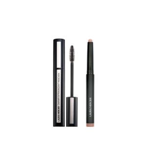 Laura Mercier Caviar Stick Cream Eyeshadow: Matte Finish, 24HR Wear, Long Lasting, Rich Color, Easily Blendable and Buildable, Waterproof, Au Natural + Caviar Extravagant Mascara Bundle