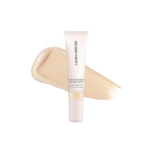 Laura Mercier Tinted Moisturizer Natural Dewy with SPF 30: 24HR+ Hydration, Long Lasting, Sheer to Light, Buildable Coverage, Dewy Finish, Improve Skin Tone and Texture, Skin Tint(0N Silk – Very fair with neutral undertones)