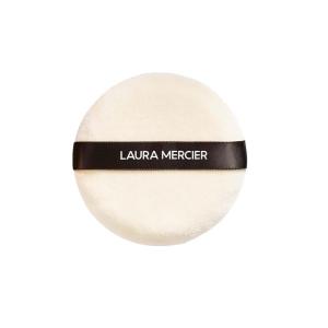 Laura Mercier Velour Puff, Perfect for Translucent Loose Setting Powder, Use to Set Makeup, Designed for Expert Application, 100% Cotton(Full Size (Pack of 1))