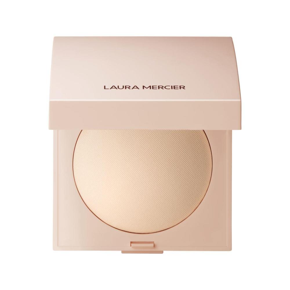 imageLaura Mercier Real Flawless Luminous Perfecting TalcFree Pressed Finishing Powder Creamy Formula Light Coverage Natural Luminous Finish Enlivens Skin Adds DimensionTranslucent