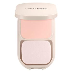 Laura Mercier Real Flawless Feather Matte Powder Foundation, Sheer to Medium Coverage, 16 HR Fade-Proof Wear, Hydration & Shine Control, Weightless Face Powder Compact, Hyaluronic Acid Infused(1C Meringue – Fair with cool undertones)