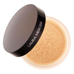 Laura Mercier Secret Brightening Under-Eye Loose Setting Powder, Peach + Pink Pigments to Brighten the Under Eye, Color Correct Discoloration, Sets & Extends Concealer, 6 Shades for All Skin Tones(Golden)