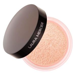 Laura Mercier Secret Brightening Under-Eye Loose Setting Powder, Peach + Pink Pigments to Brighten the Under Eye, Color Correct Discoloration, Sets & Extends Concealer, 6 Shades for All Skin Tones(Peach)