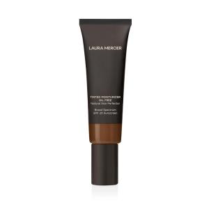 Laura Mercier Tinted Moisturizer Oil Free Natural Skin Perfector with SPF 20: All Day Shine Control, Sheer Coverage, Blurred Matte Finish, For Oily Skin, Skin Tint(6C1 Cacao – very deep cool (16))