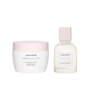 Laura Mercier Luxe Serum Body Cream and Eau de Parfum Bundle, 48HR Hydration, Improves Skin Barrier, French Inspired Scent, Néroli du Sud​