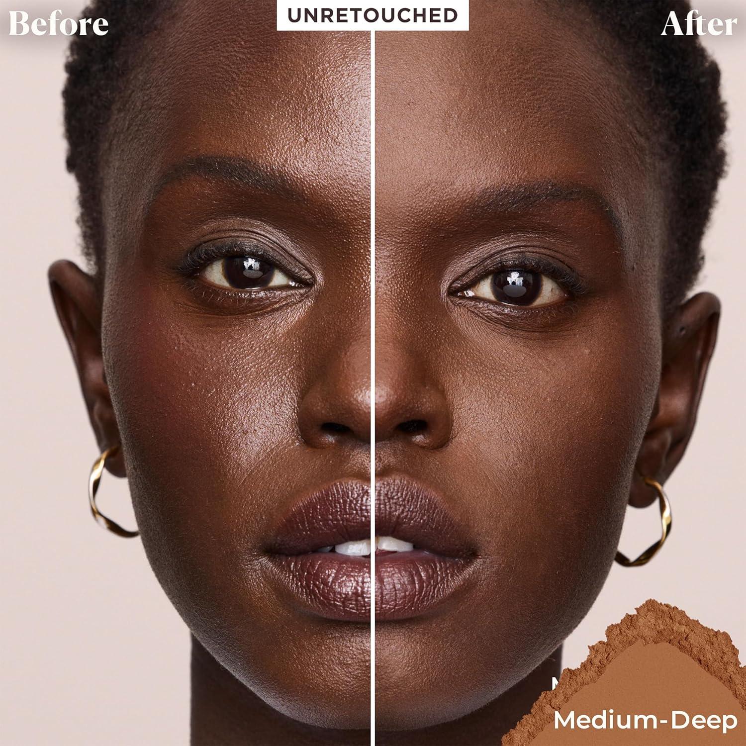 imageLaura Mercier Translucent Loose Setting Powder in Shade Medium Deep and Hydrating Setting Spray UltraBlur 24HR Shine Control Hyaluronic Acid Infused Bundle