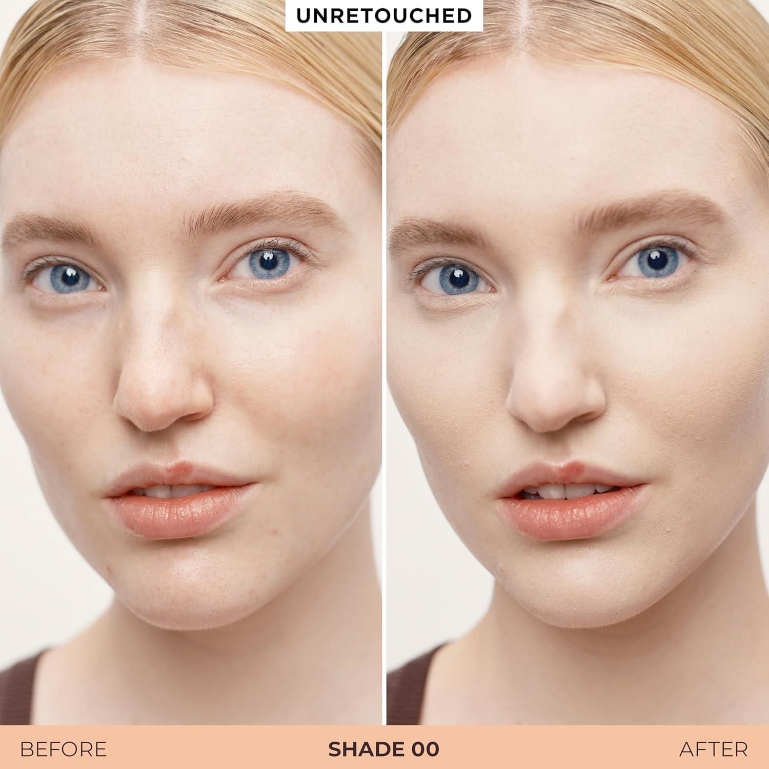 image:imageLaura Mercier Tinted Blur Balm BalmtoPowder Blurring Skin Tint 12HR Wear Natural Matte SoftFocus Finish Sheer Buildable Coverage PeptideInfusedShade 00 Very Fair w Neutral Cool undertones