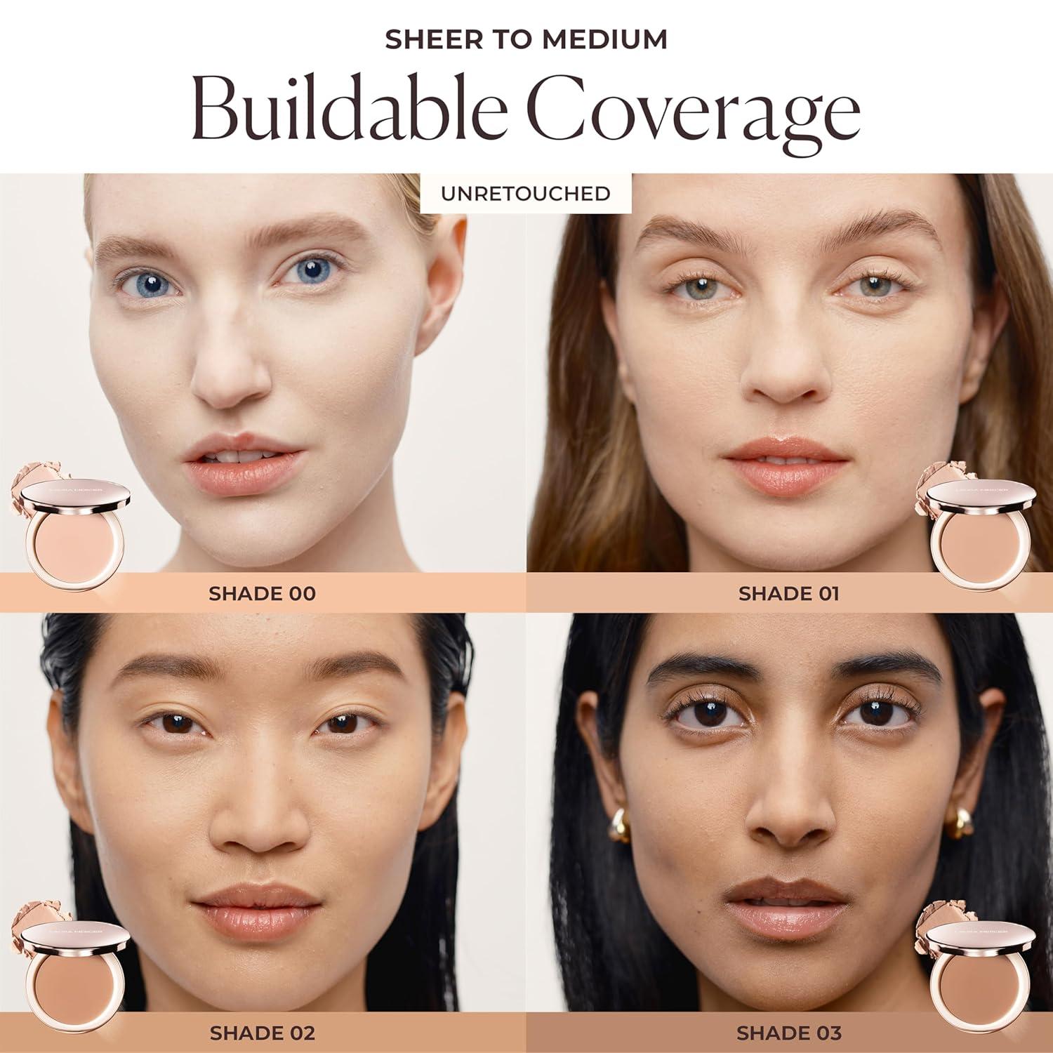 image:imageLaura Mercier Tinted Blur Balm BalmtoPowder Blurring Skin Tint 12HR Wear Natural Matte SoftFocus Finish Sheer Buildable Coverage PeptideInfusedShade 01 Fair w Neutral Cool Undertones