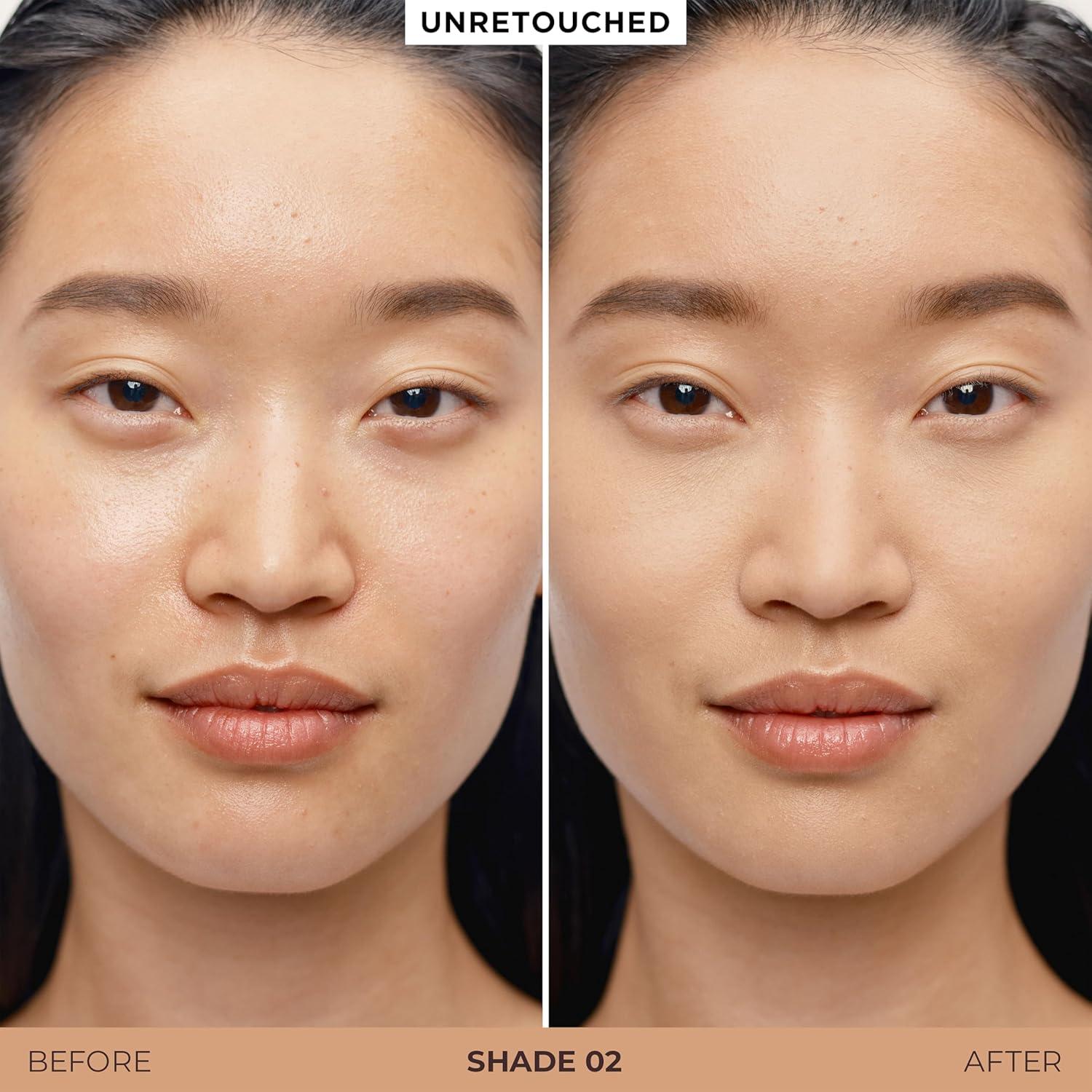 image:imageLaura Mercier Tinted Blur Balm BalmtoPowder Blurring Skin Tint 12HR Wear Natural Matte SoftFocus Finish Sheer Buildable Coverage PeptideInfusedShade 02 Light w Neutral Undertones