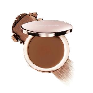 Laura Mercier Tinted Blur Balm, Balm-to-Powder Blurring Skin Tint, 12HR Wear, Natural Matte Soft-Focus Finish, Sheer Buildable Coverage, Peptide-Infused(Shade 05 – Medium Deep w/ Neutral Warm Tones)