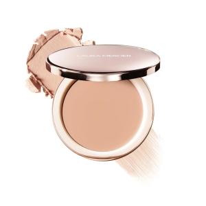 Laura Mercier Tinted Blur Balm, Balm-to-Powder Blurring Skin Tint, 12HR Wear, Natural Matte Soft-Focus Finish, Sheer Buildable Coverage, Peptide-Infused(Shade 01 – Fair w/ Neutral Cool Undertones)