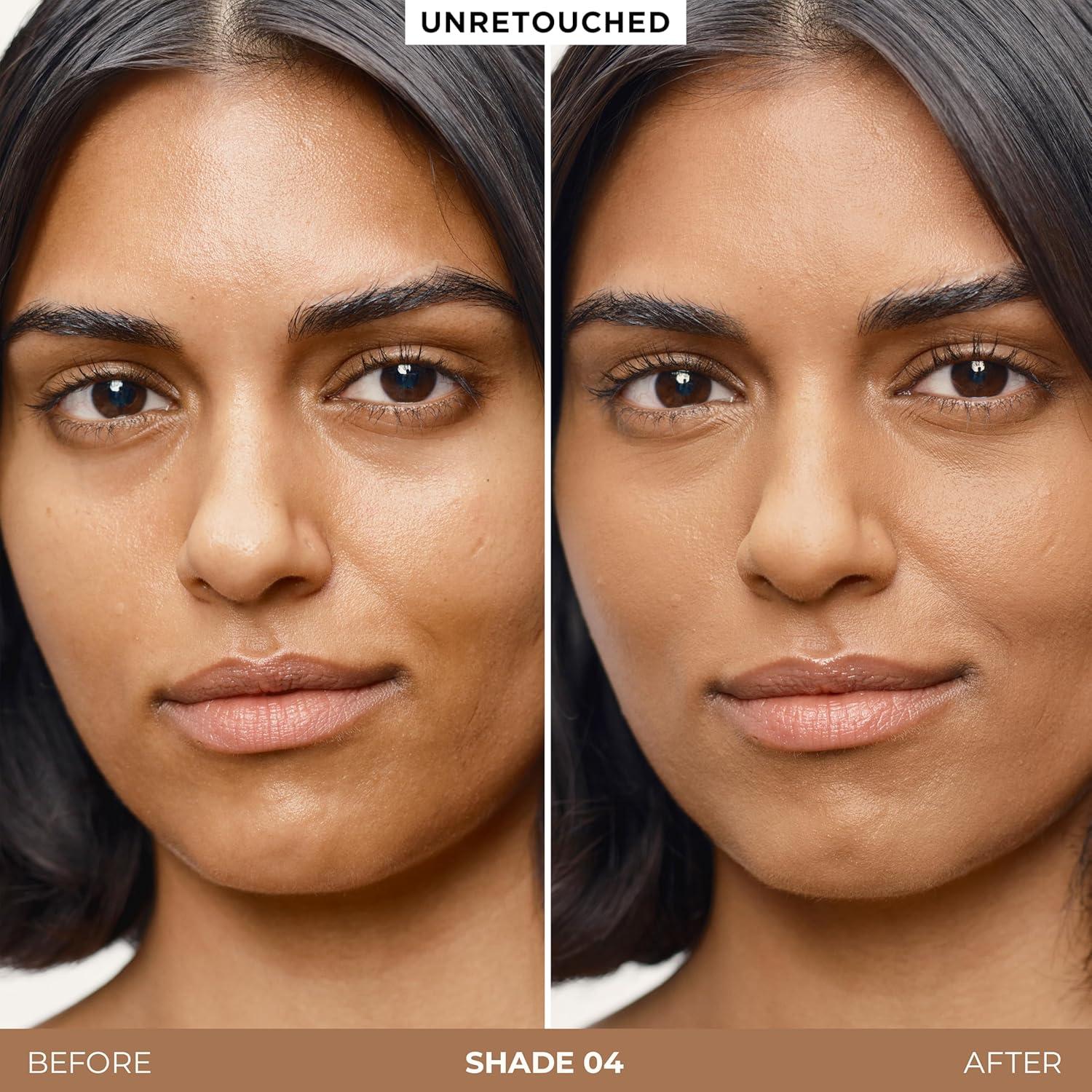 image:imageLaura Mercier Tinted Blur Balm BalmtoPowder Blurring Skin Tint 12HR Wear Natural Matte SoftFocus Finish Sheer Buildable Coverage PeptideInfusedShade 04 Medium w Neutral Warm Undertones