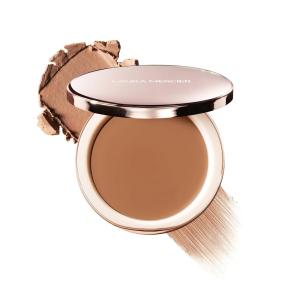 Laura Mercier Tinted Blur Balm, Balm-to-Powder Blurring Skin Tint, 12HR Wear, Natural Matte Soft-Focus Finish, Sheer Buildable Coverage, Peptide-Infused(Shade 04 – Medium w/ Neutral Warm Undertones)