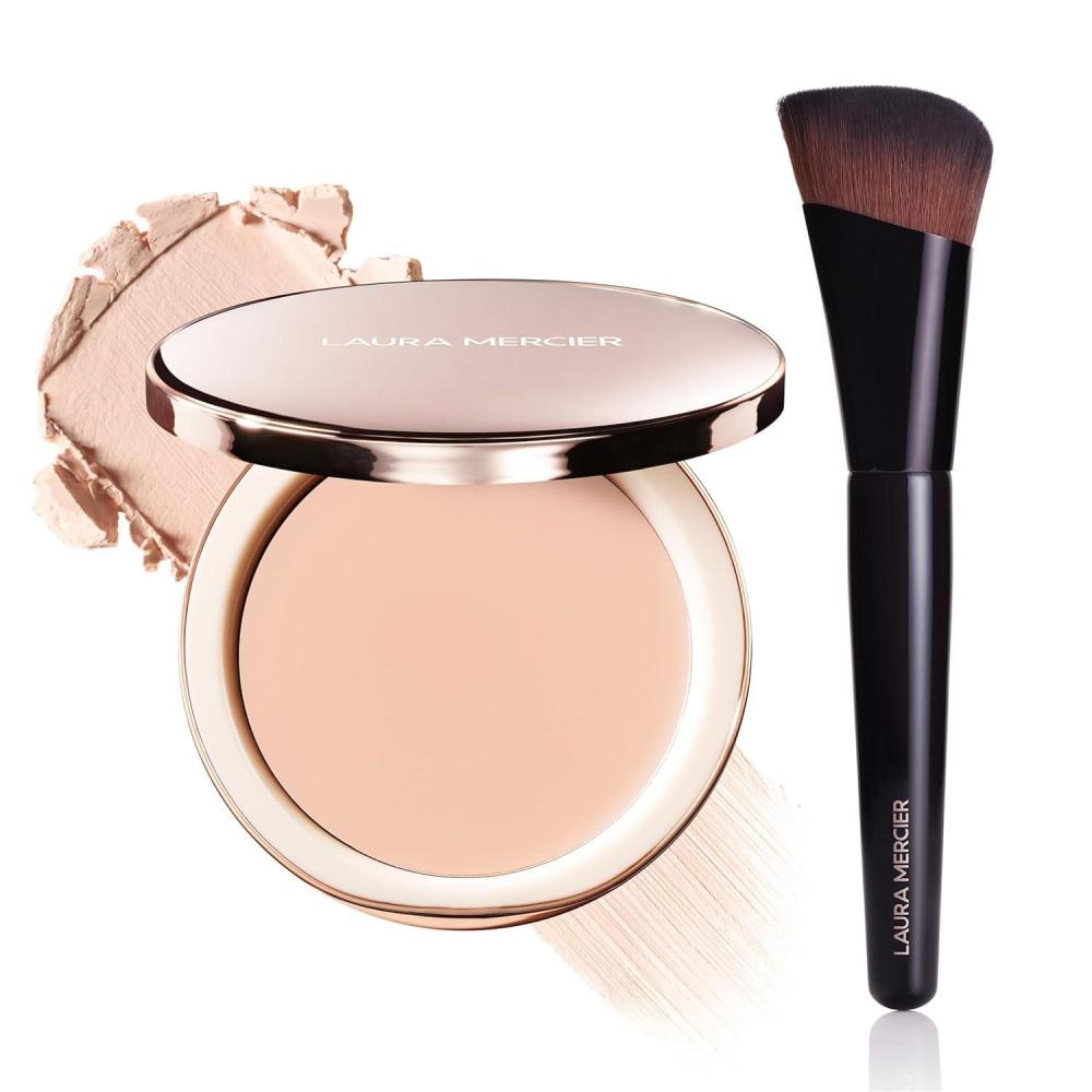 image:imageLaura Mercier Tinted Blur Balm BalmtoPowder Blurring Skin Tint Natural Matte SoftFocus Finish Buildable Coverage Shade 00 Foundation Brush Bundle