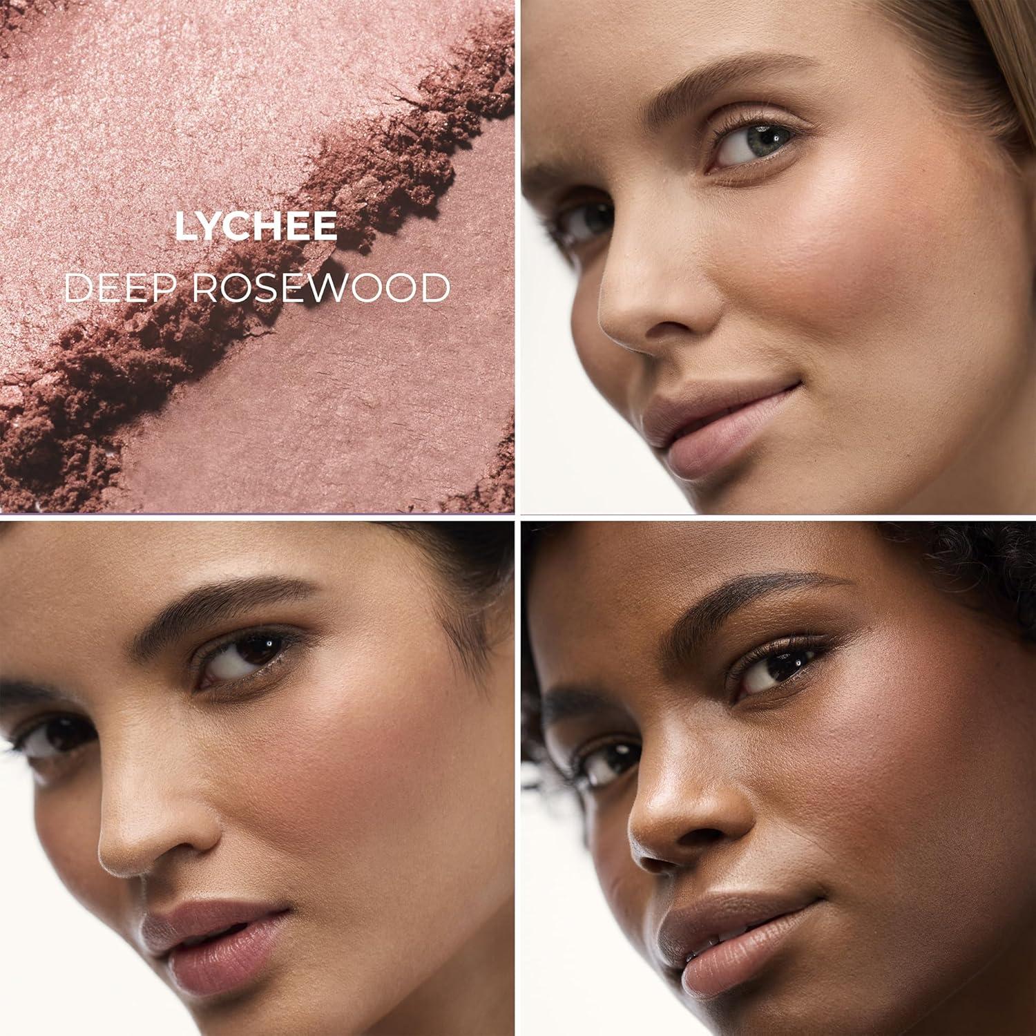 image:imageLaura Mercier Blush Color Infusion Duo Matte amp Luminous Powder Blush TalcFree 16HR Wear Buildable Natural FinishLychee Deep Rosewood