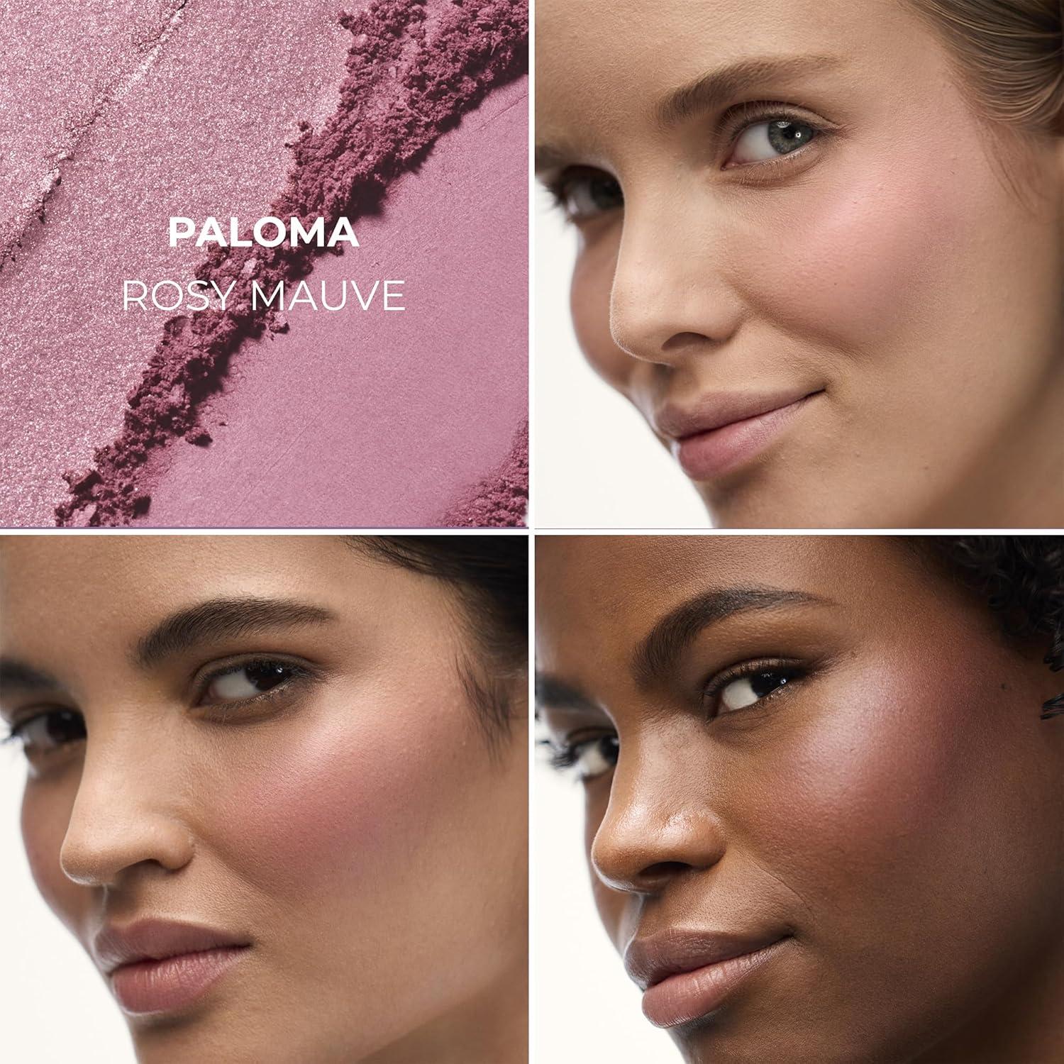 image:imageLaura Mercier Blush Color Infusion Duo Matte amp Luminous Powder Blush TalcFree 16HR Wear Buildable Natural FinishPaloma Rosy Mauve