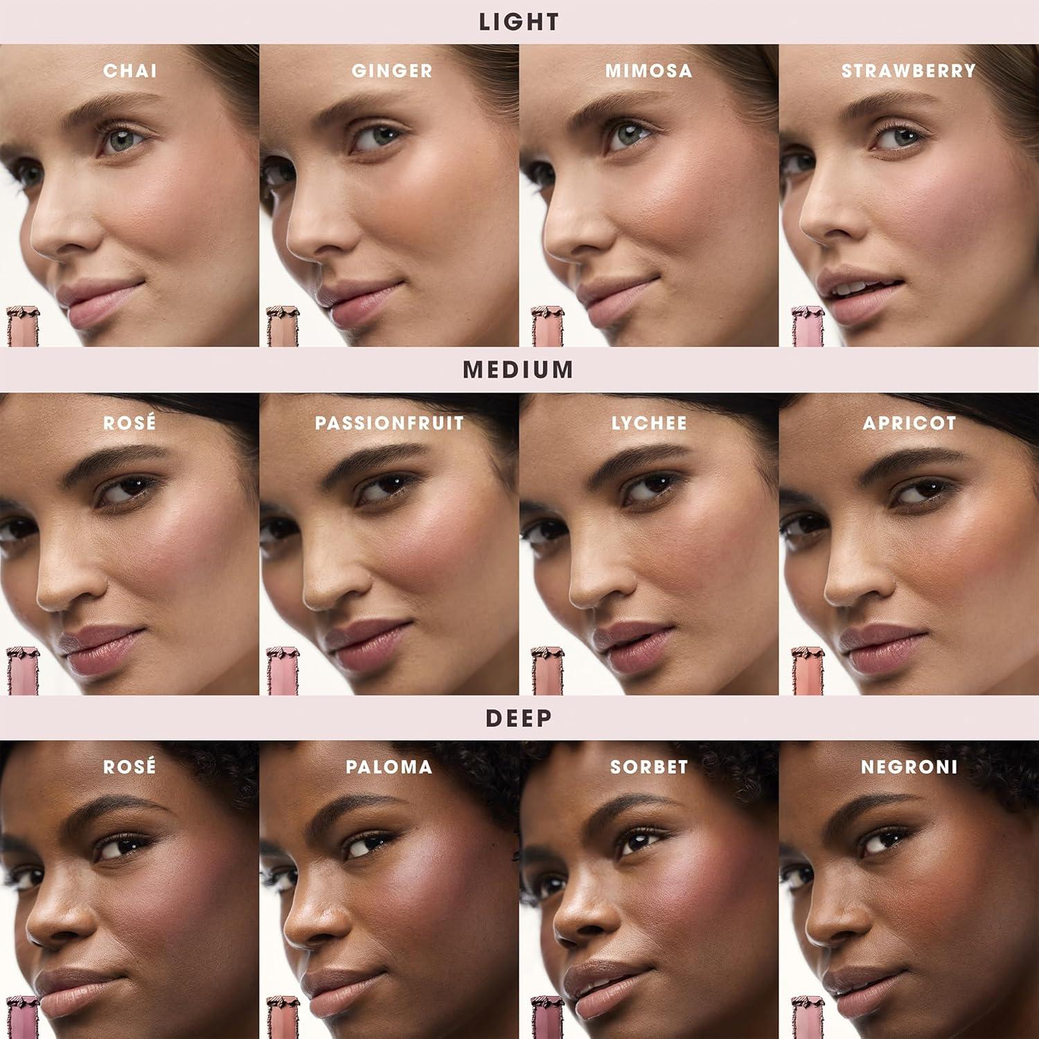 image:imageLaura Mercier Blush Color Infusion Duo Matte amp Luminous Powder Blush TalcFree 16HR Wear Buildable Natural FinishPaloma Rosy Mauve
