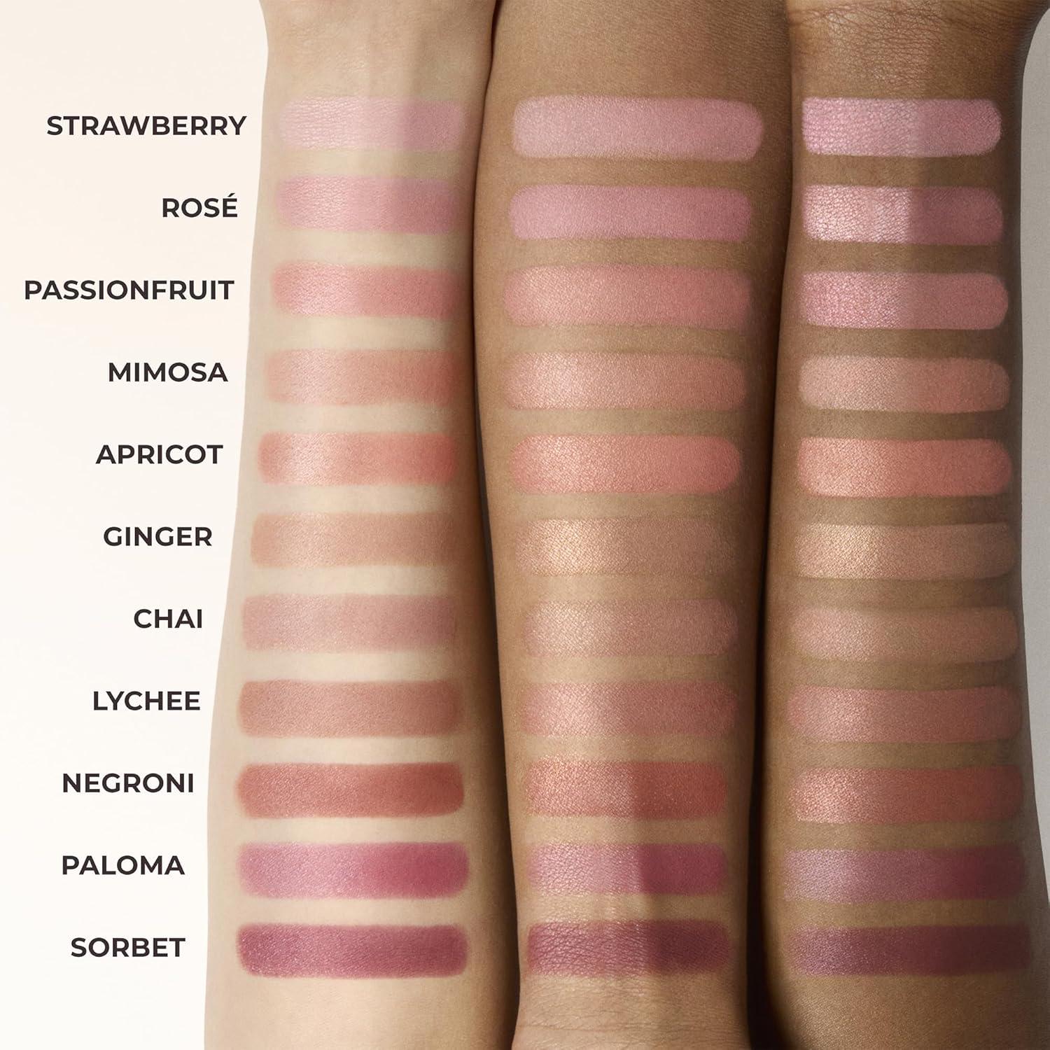 image:imageLaura Mercier Blush Color Infusion Duo Matte amp Luminous Powder Blush TalcFree 16HR Wear Buildable Natural FinishSorbet Toasted Plum