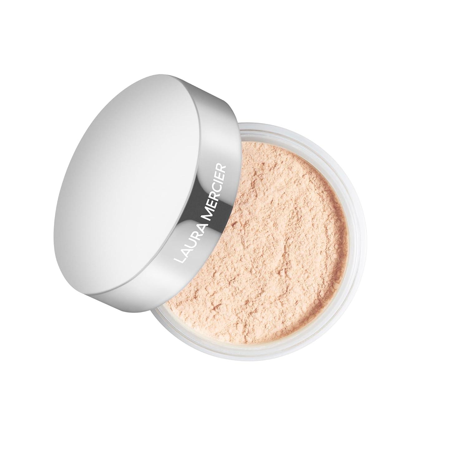 image:imageLaura Mercier Translucent Loose Setting Powder Light Catcher Shade Celestial Light 12 HR Wear Luminous Finish Highlighting Smooths Skin amp Blurs Pores Velour Puff Bundle