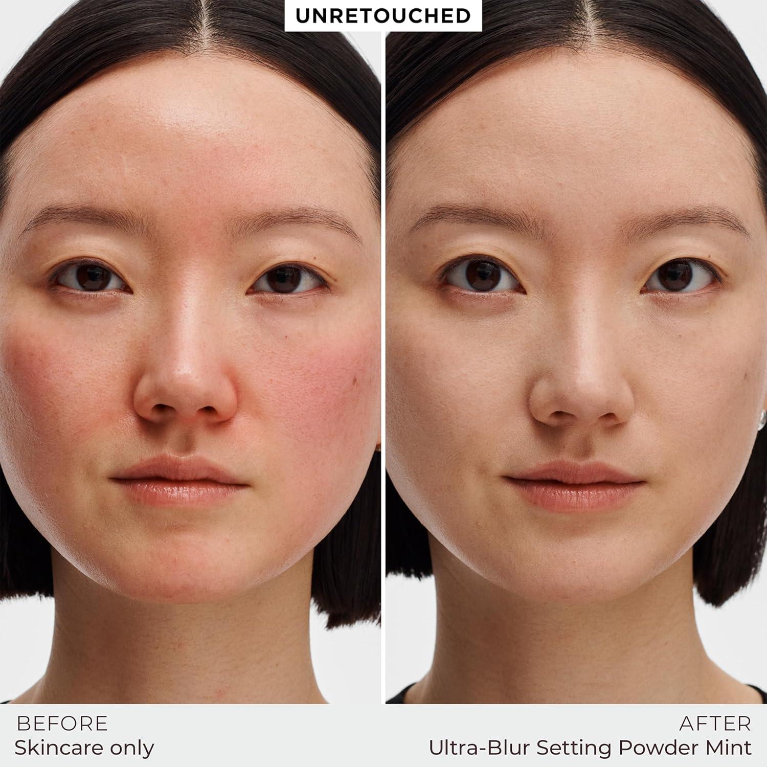 image:imageLaura Mercier Translucent Loose TalcFree Setting Powder UltraBlur 16HR Hydrating Wear Natural Finish Hyaluronic AcidInfused Normal to Dry amp Mature Skin Mint Green Shade Color Corrects RednessMint