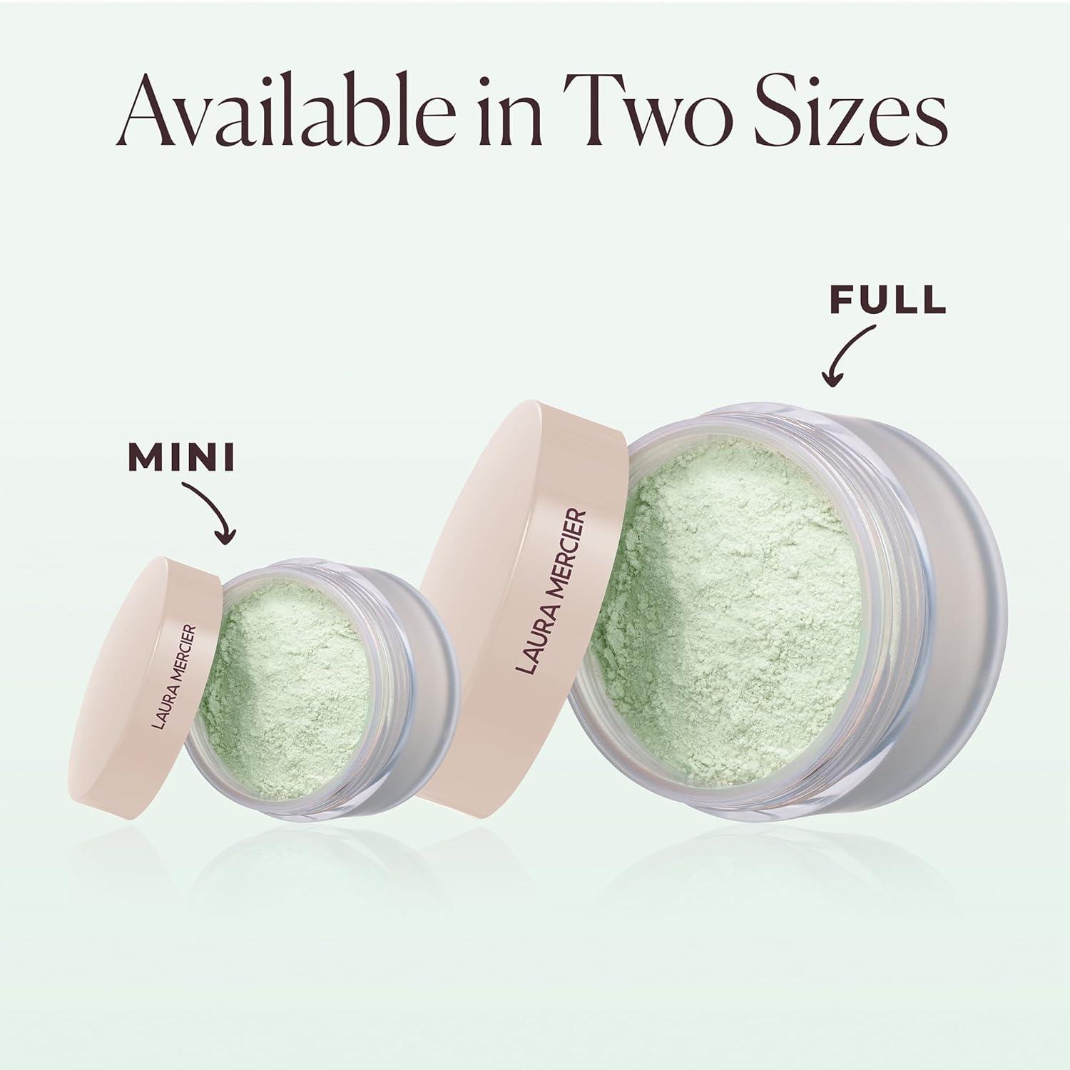 image:imageLaura Mercier Translucent Loose TalcFree Setting Powder UltraBlur 16HR Hydrating Wear Natural Finish Hyaluronic AcidInfused Normal to Dry amp Mature Skin Mint Green Shade Color Corrects RednessMint